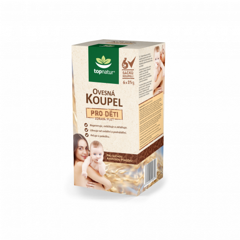 TOPNATUR Ovesná koupel pro děti 6x25g ASP